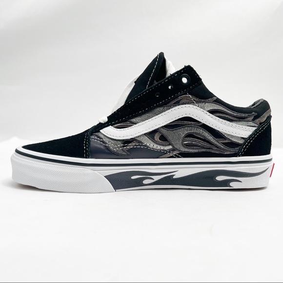 Vans Old Skool X A$AP Rocky X Worldwide Black Flame - Picture 3 of 13